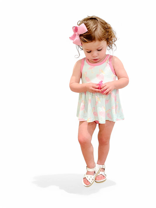 Pink Pelican Razorback Peplum Set