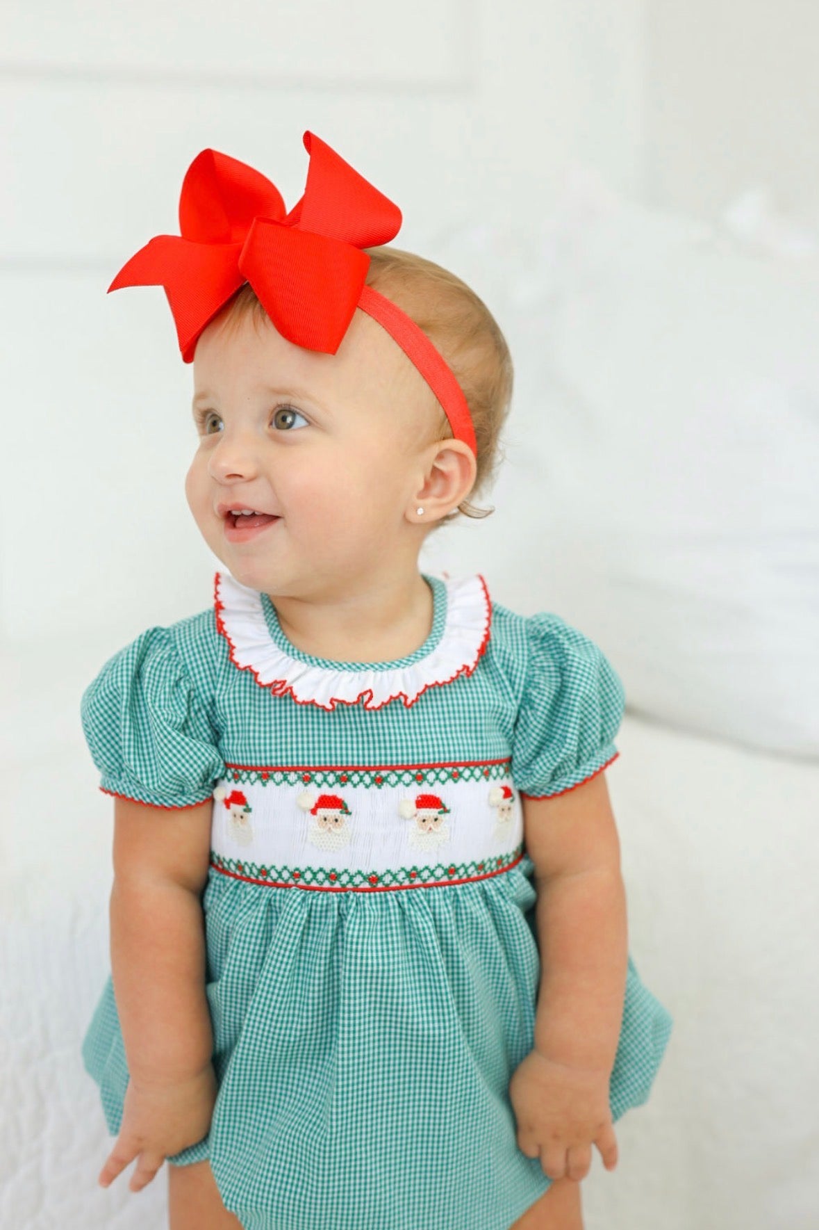 Red Bow Headband
