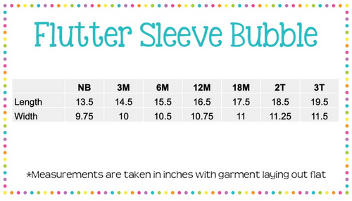 It's My Birthday Flutter Sleeve Knit Bubble