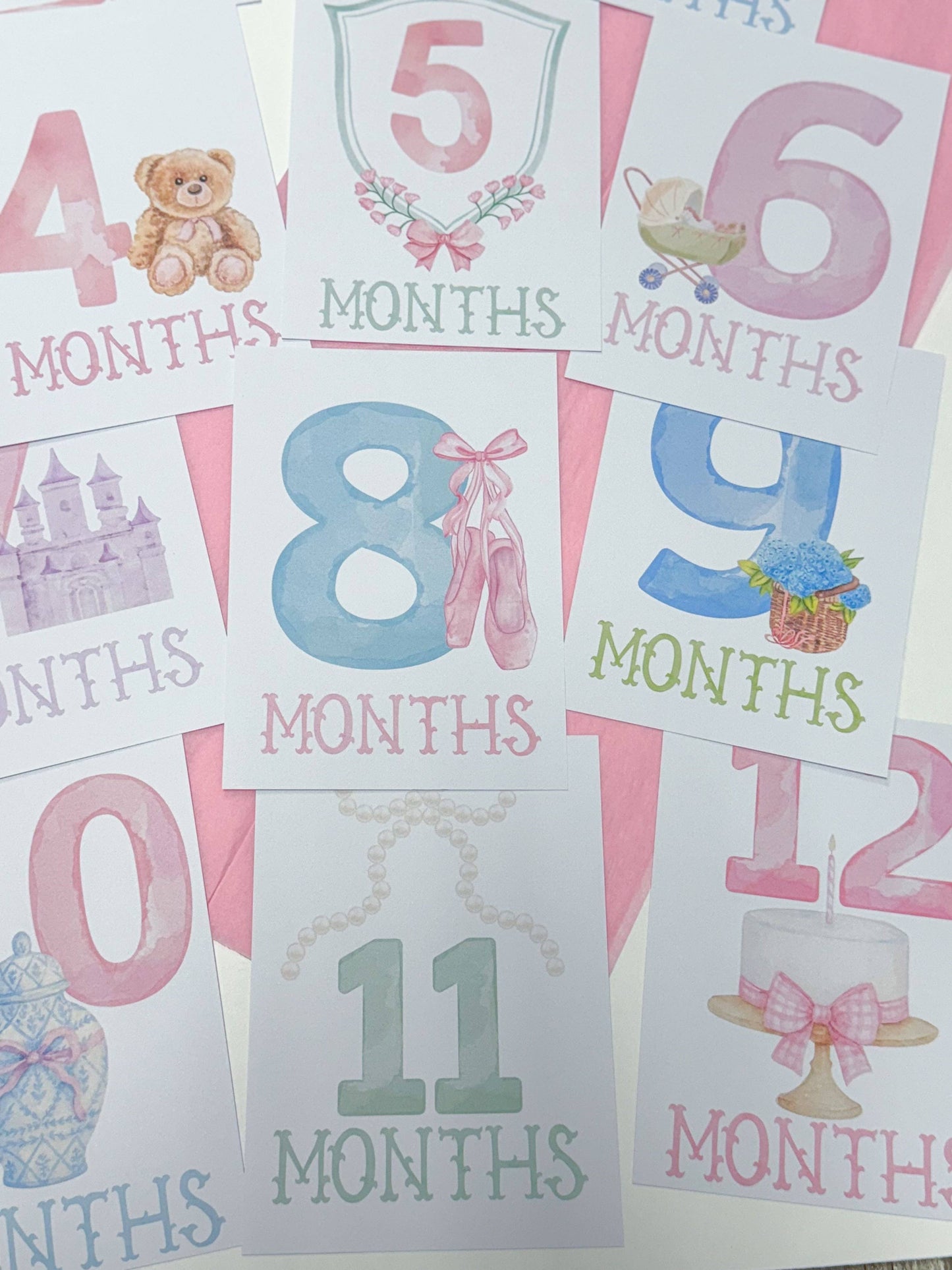 Tiny Timeless Milestone Cards