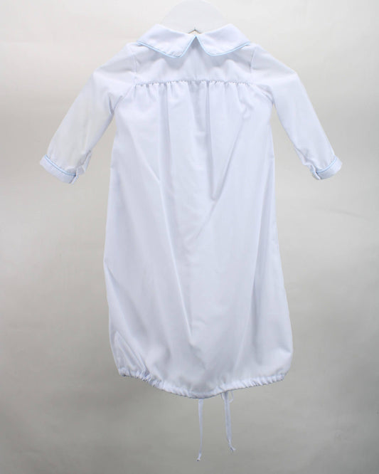 Thomas White & Light Blue Bag