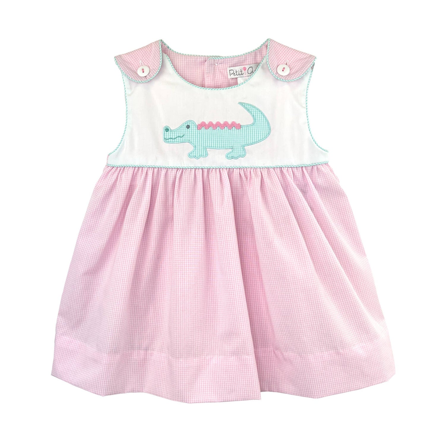 Sun Dress with Alligator Applique