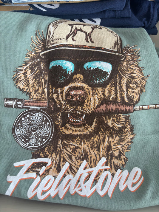 Dog Fishing T-shirt