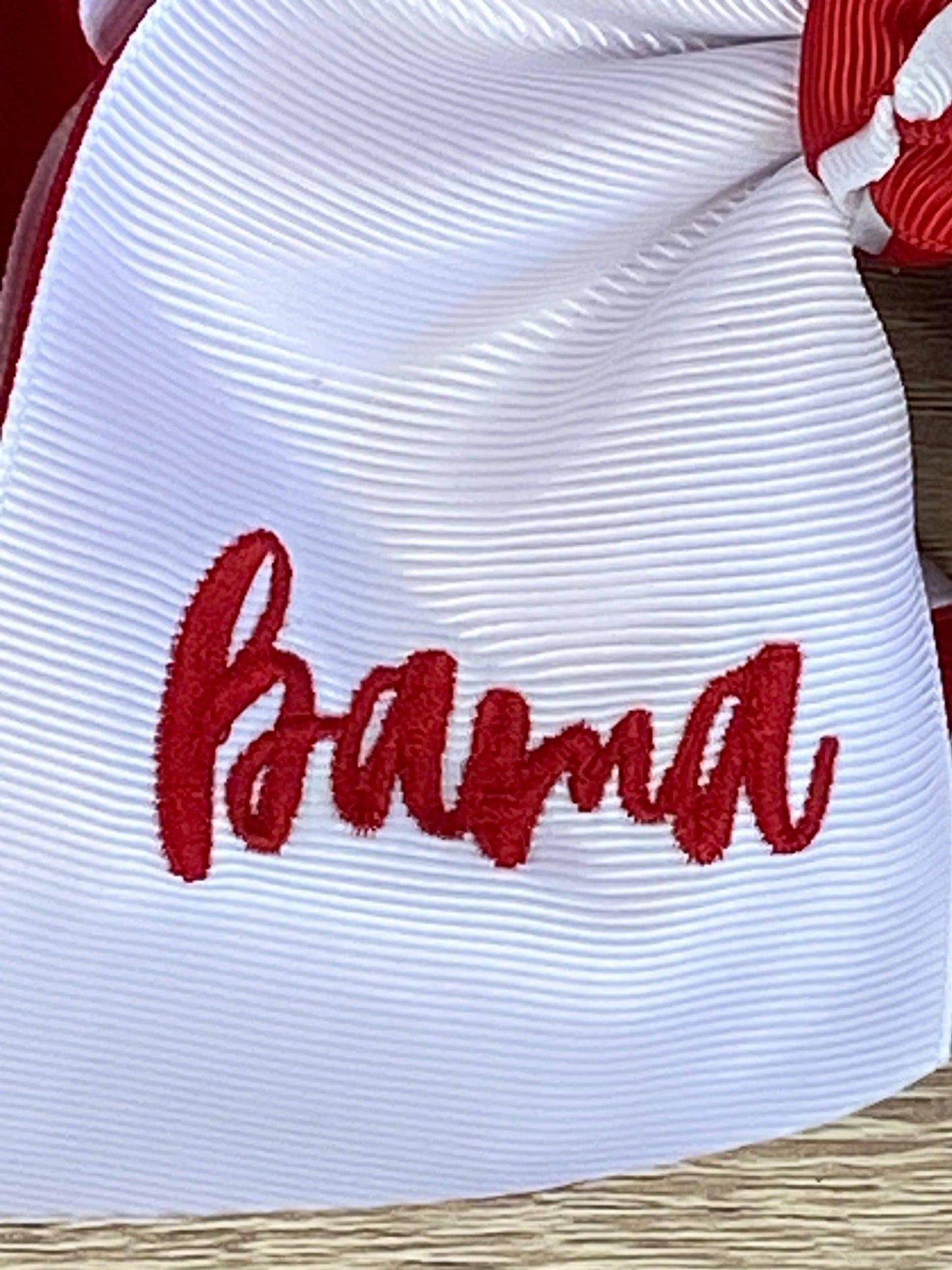 Double Layer School Spirit Hair Bows: Game Day Team Bows