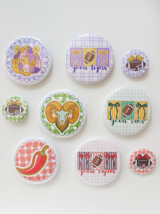 Game Day Buttons