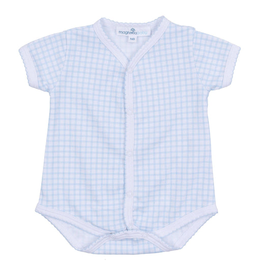 Peek-A-Boo Wishes Bodysuit - Light Blue