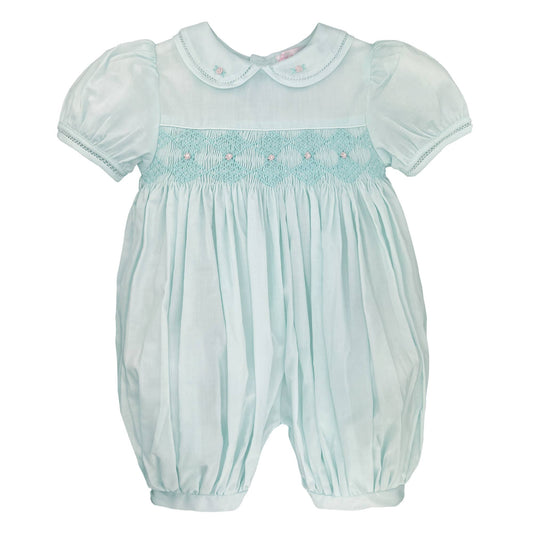 French Bubble with Diamond Smocking