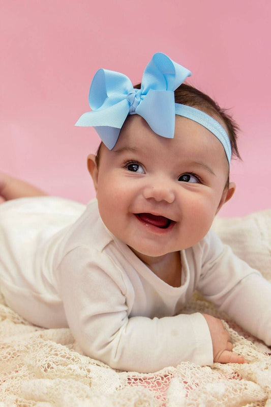 Essential Grosgrain Hair Bow - Headband - 4"