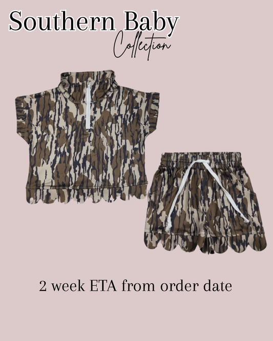 ETA OCTOBER: Camo Girls Set
