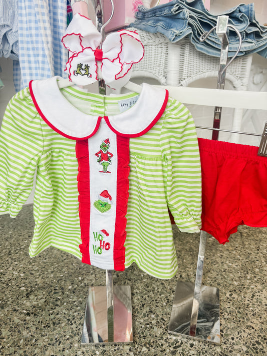 Grinch Girl Set