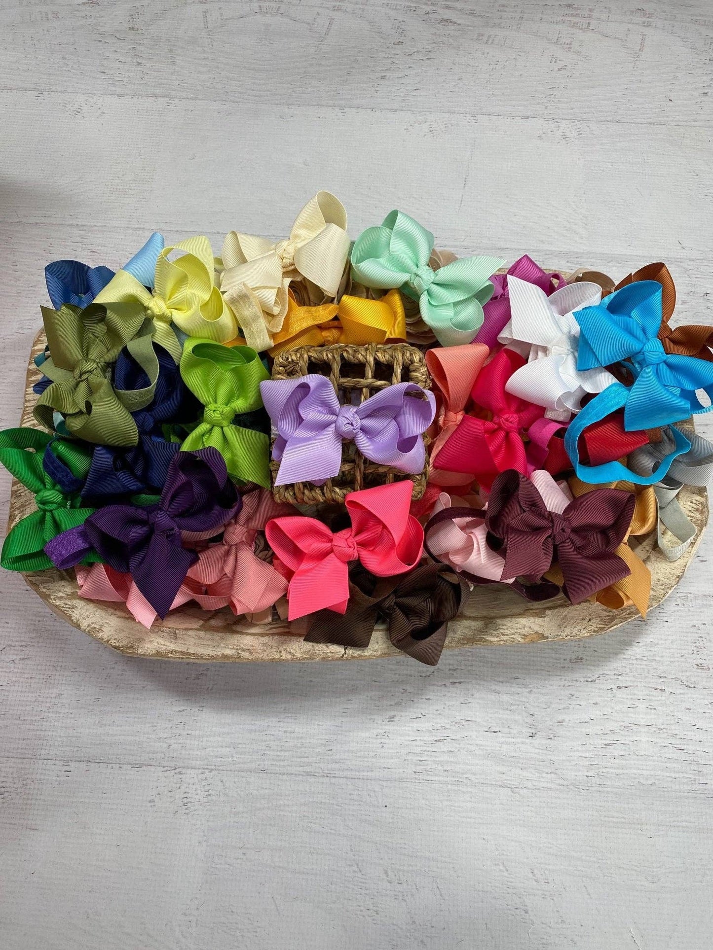 Essential Grosgrain Hair Bow - Headband - 4"