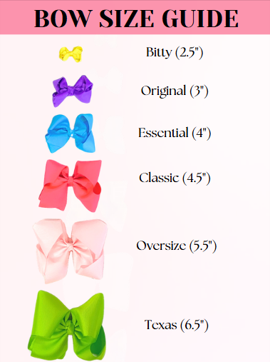 Oversize Scalloped Bow - Headband - 5.5"