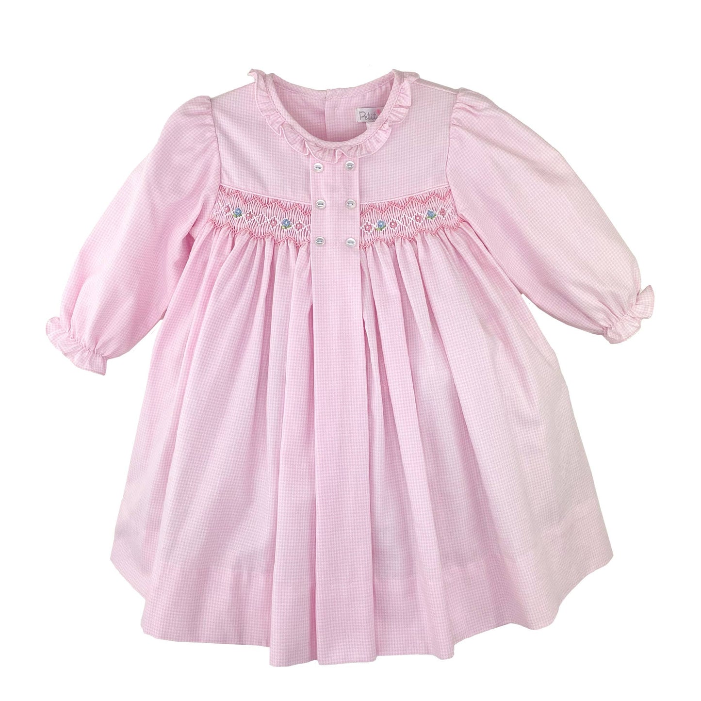 Pink Smock Dress