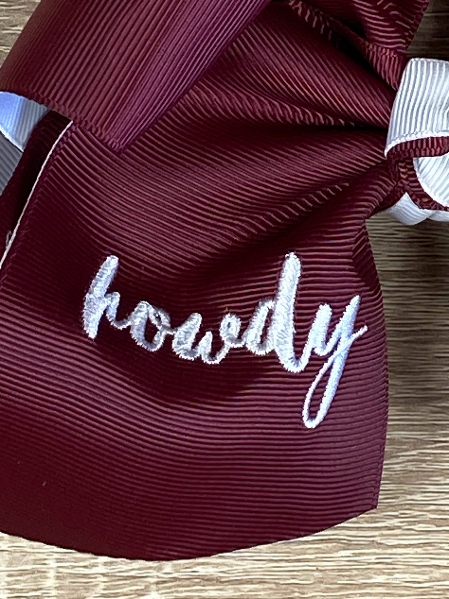 Double Layer School Spirit Hair Bows: Game Day Team Bows
