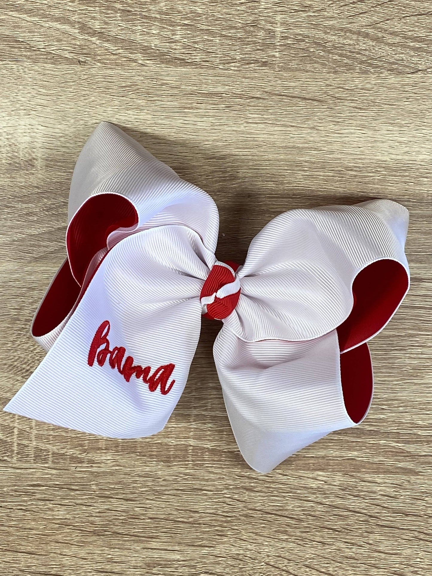 Double Layer School Spirit Hair Bows: Game Day Team Bows