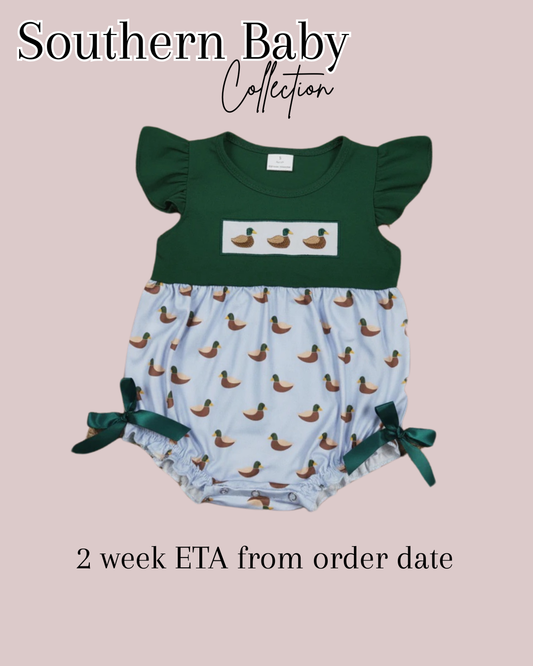 ETA OCTOBER: Baby Girl Ducky Bubble