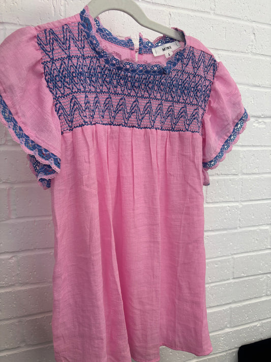 Pink blouse
