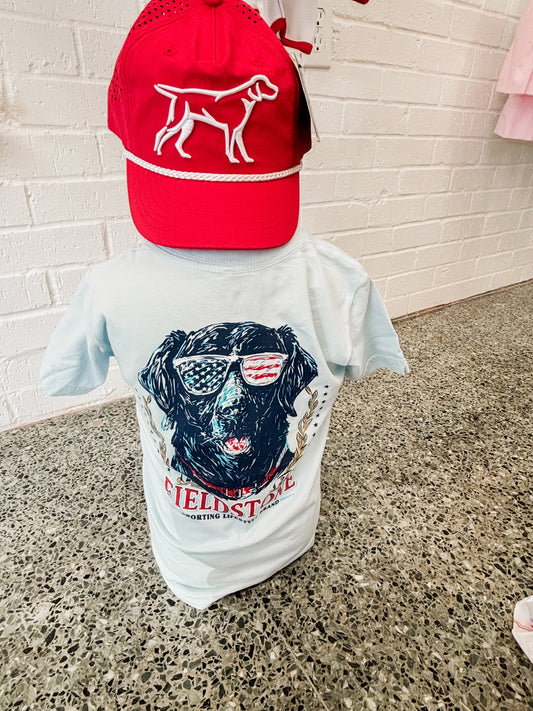 Red White and Blue Tee