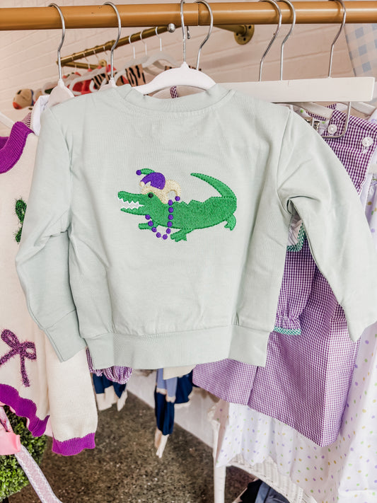 Mardi Gras Alligator Shirt