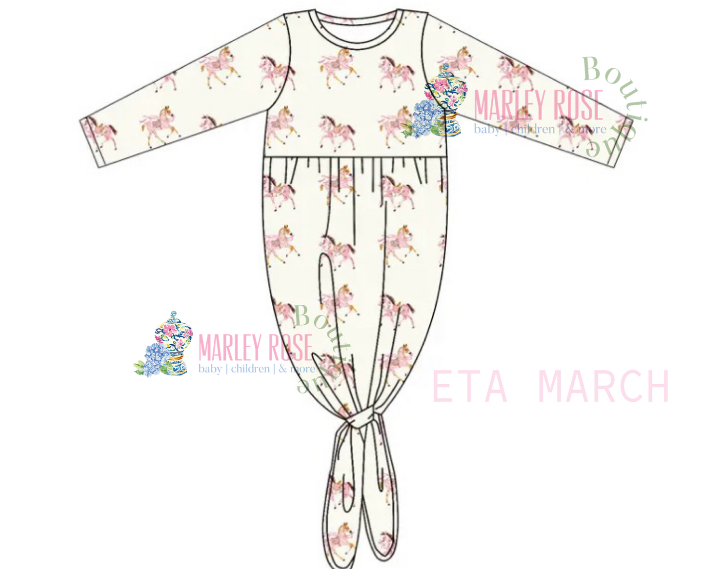 Baby Knot Gowns