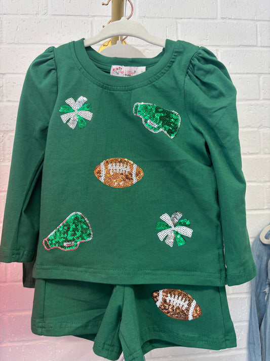Sparkle gameday green set
