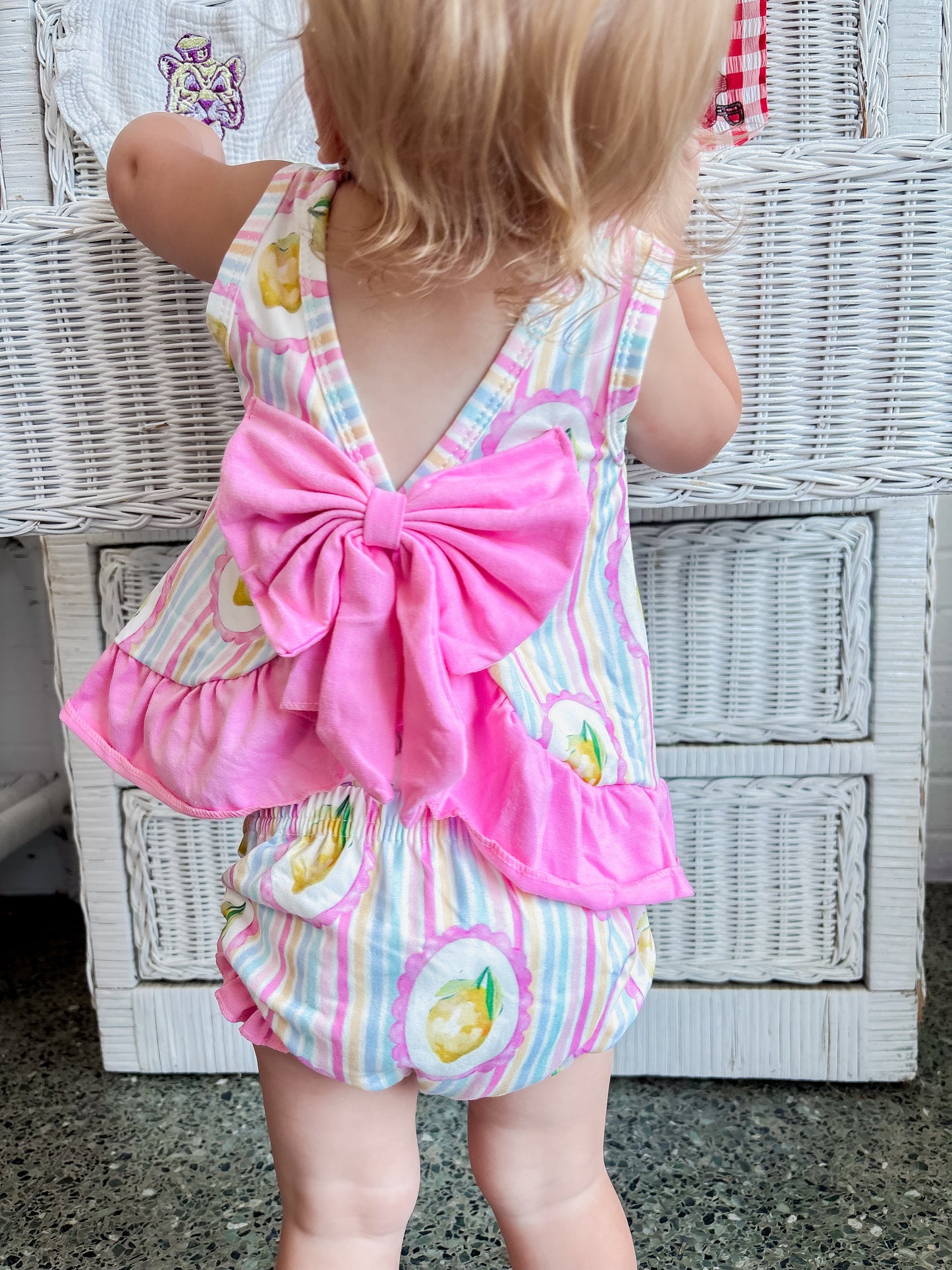 Lemon Diaper Set