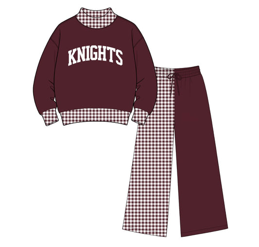 Knights Mock Neck Adult