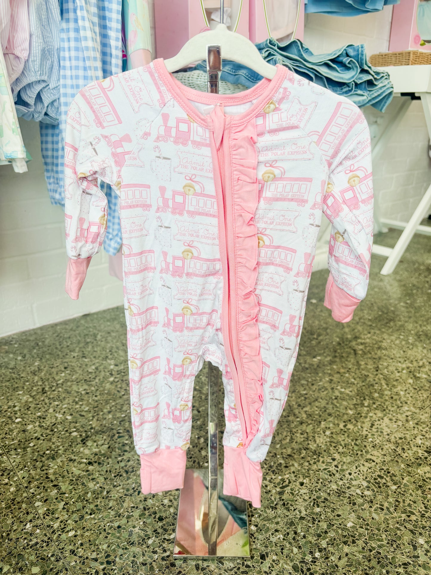 Polar Express Pink Pjs