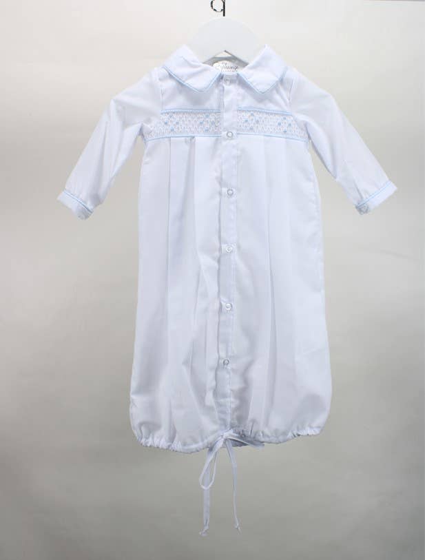 Thomas White & Light Blue Bag