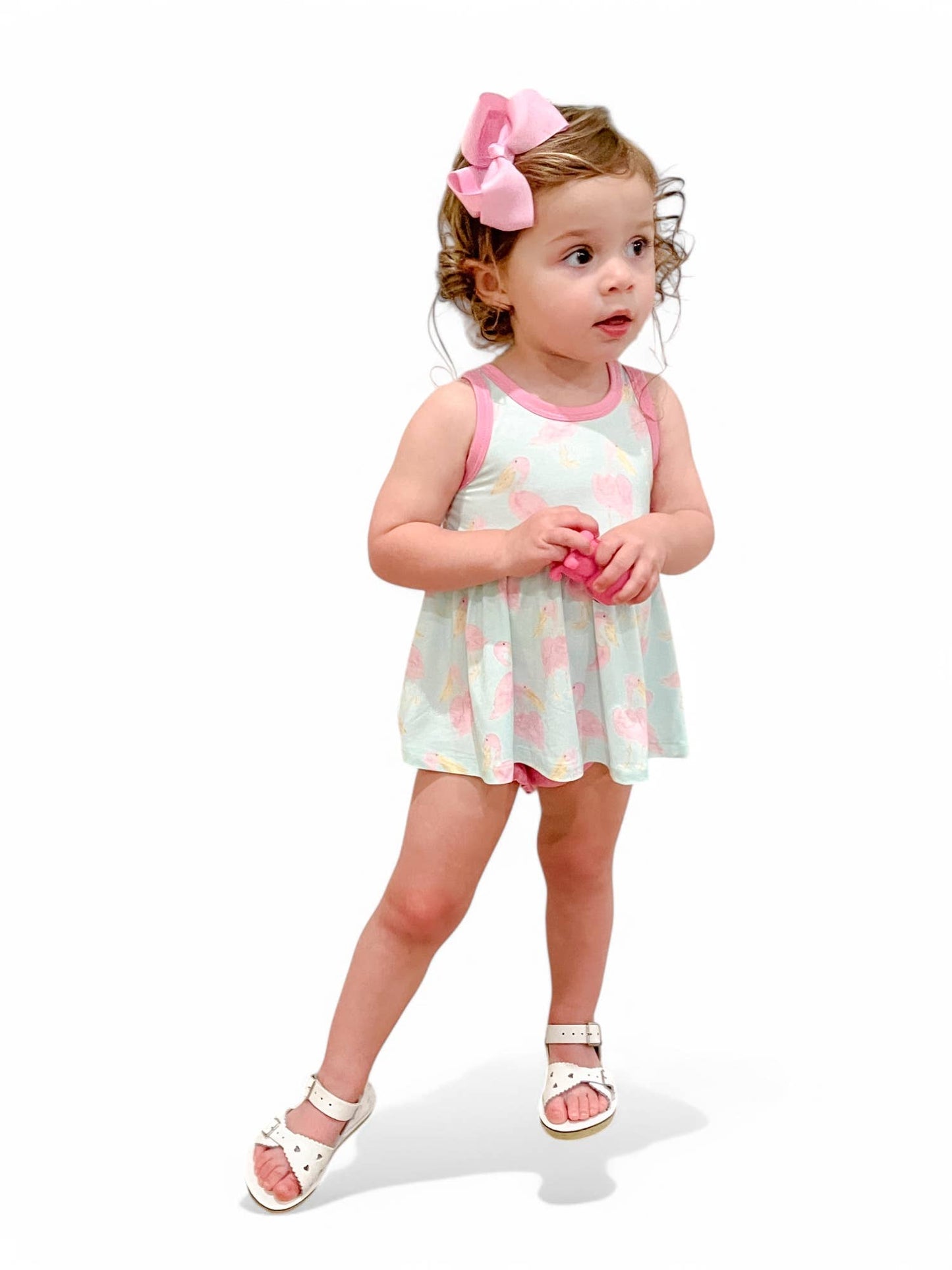 Pink Pelican Razorback Peplum Set