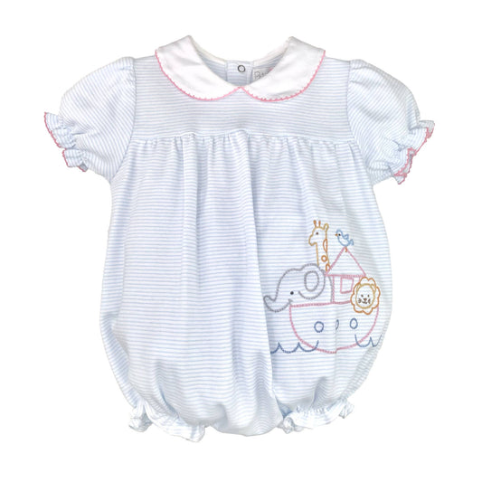 Noah's Ark Embroidered Bubble